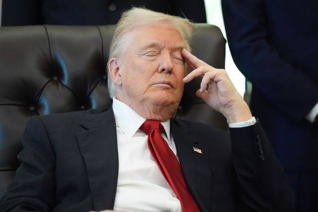 High Quality The President Deep in Thought Blank Meme Template