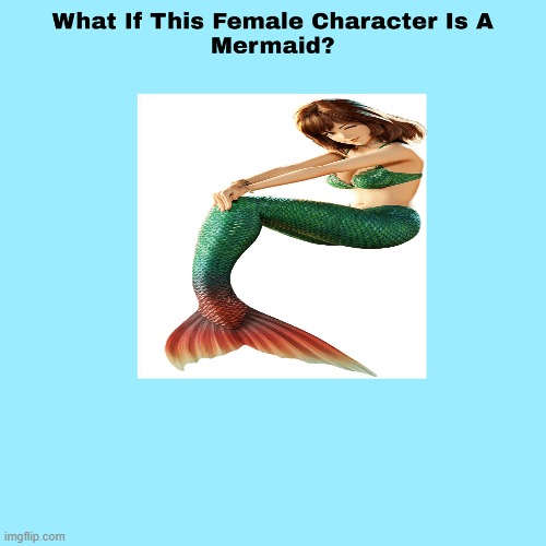 what if fujiko mine is a mermaid ? | image tagged in what if this female character is a mermaid,lupin the third,anime,fujiko mine,anime memes,what if | made w/ Imgflip meme maker