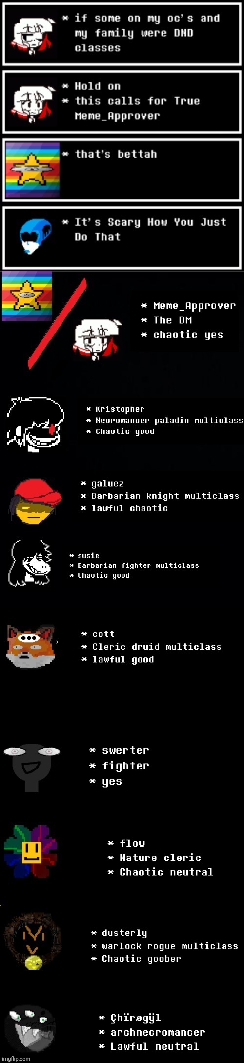 mmmh tasty susie | image tagged in dnd | made w/ Imgflip meme maker