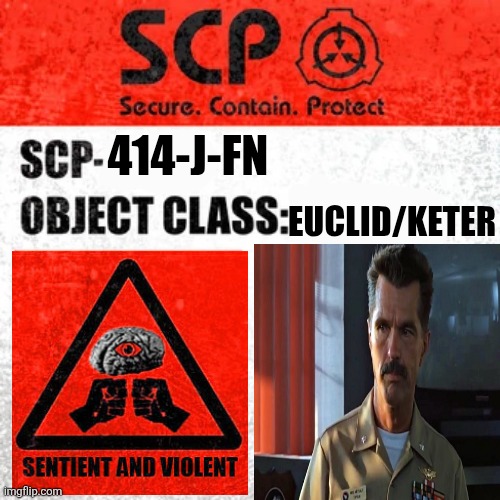 SCP-414-J-FN Blank Meme Template