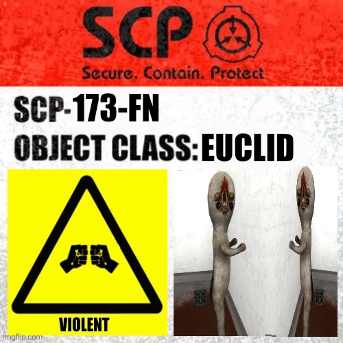 SCP-173-FN Blank Meme Template