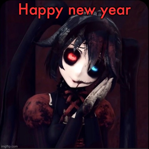 Zatsune Miku | Happy new year | image tagged in zatsune miku | made w/ Imgflip meme maker