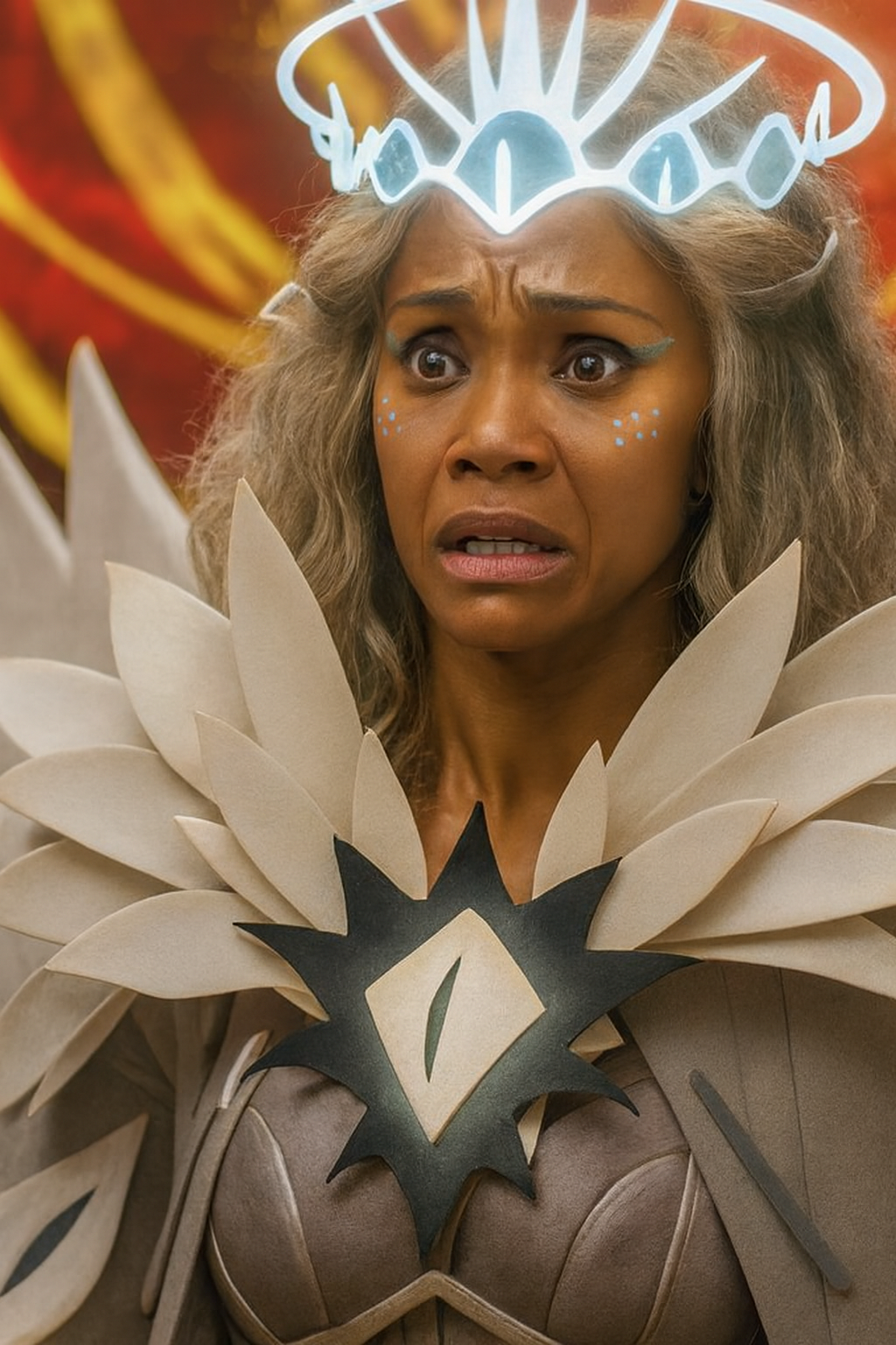 Sera shocked Blank Meme Template