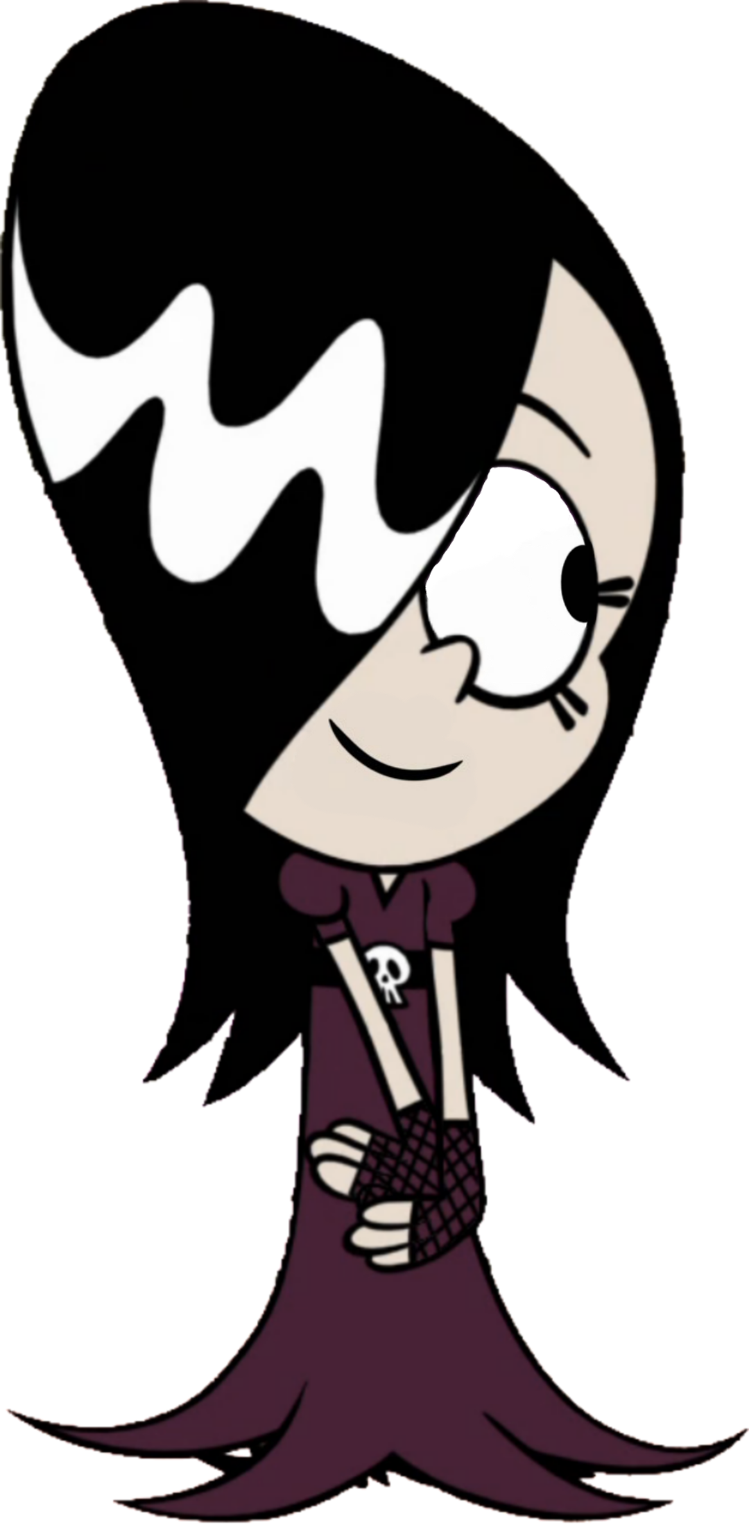 Haiku (Loud House) Smiling (PNG) Blank Meme Template