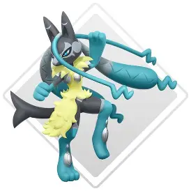 Mega Lucario Z Blank Meme Template