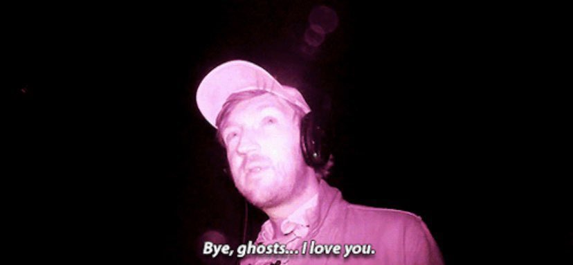 Bye Ghosts I love you Blank Meme Template