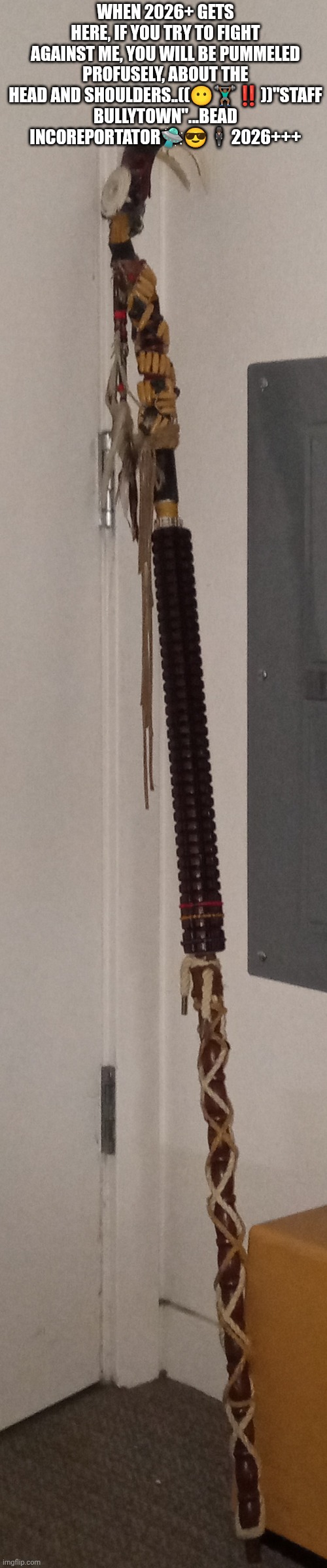 Staff Meetings | WHEN 2026+ GETS HERE, IF YOU TRY TO FIGHT AGAINST ME, YOU WILL BE PUMMELED PROFUSELY, ABOUT THE HEAD AND SHOULDERS..((😶🏋🏾‍♂️‼️))"STAFF BULLYTOWN"...BEAD INCOREPORTATOR🛸😎🕴🏾2026+++ | image tagged in staff | made w/ Imgflip meme maker