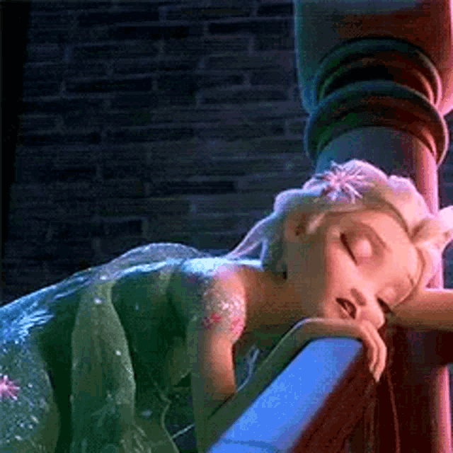 Elsa Drunk Blank Meme Template