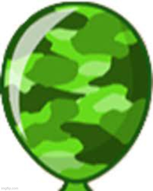 Camo Bloon | image tagged in camo bloon | made w/ Imgflip meme maker