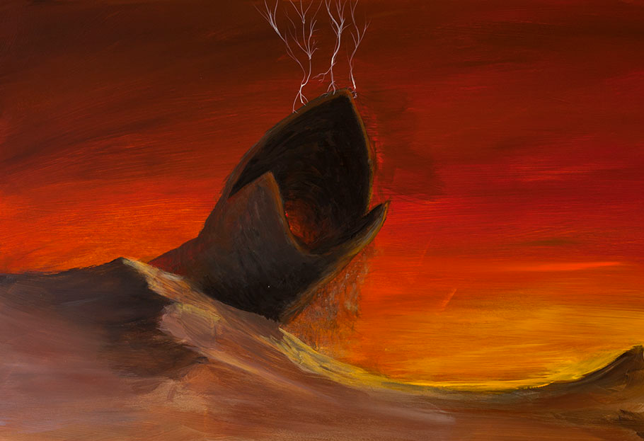 Dune sandworm Blank Meme Template