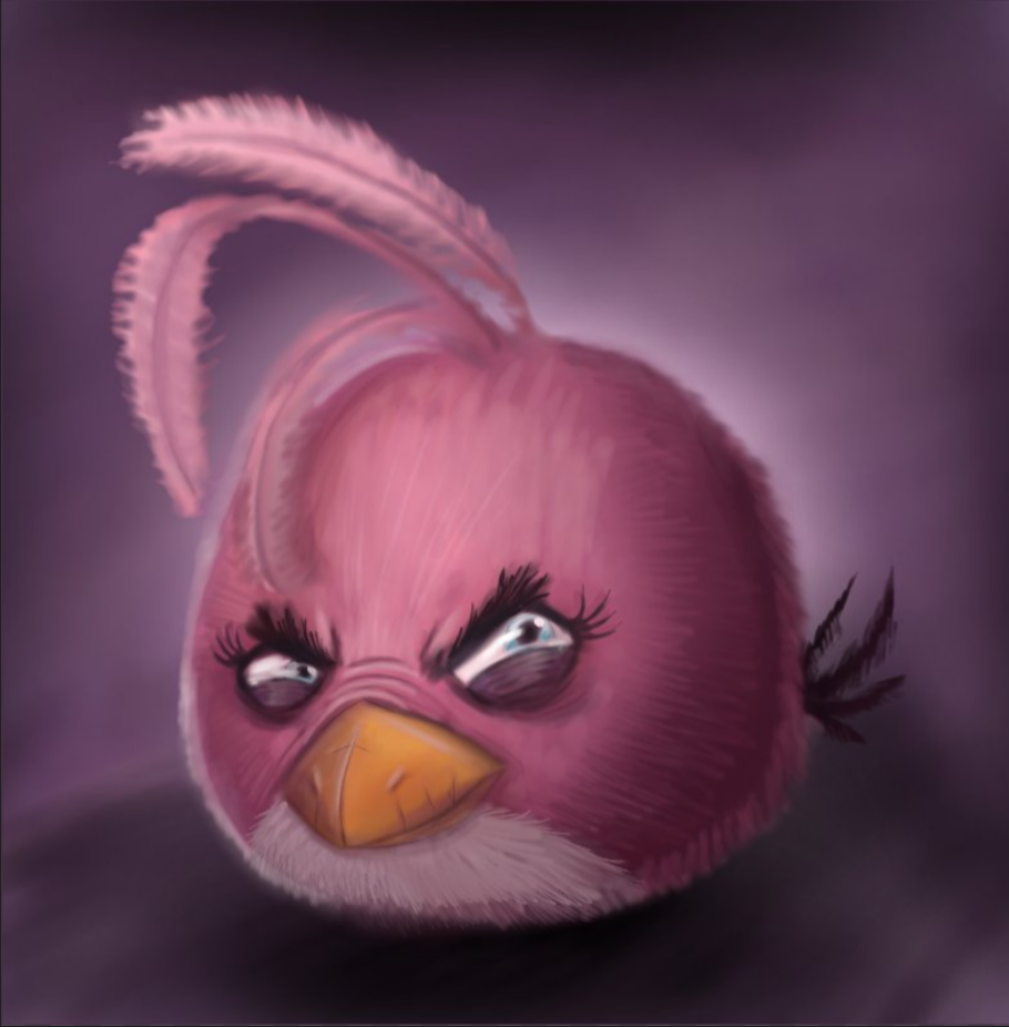 Realistic angrybirds meme Blank Meme Template
