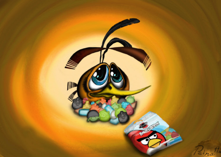 Realistic angrybirds meme Blank Meme Template