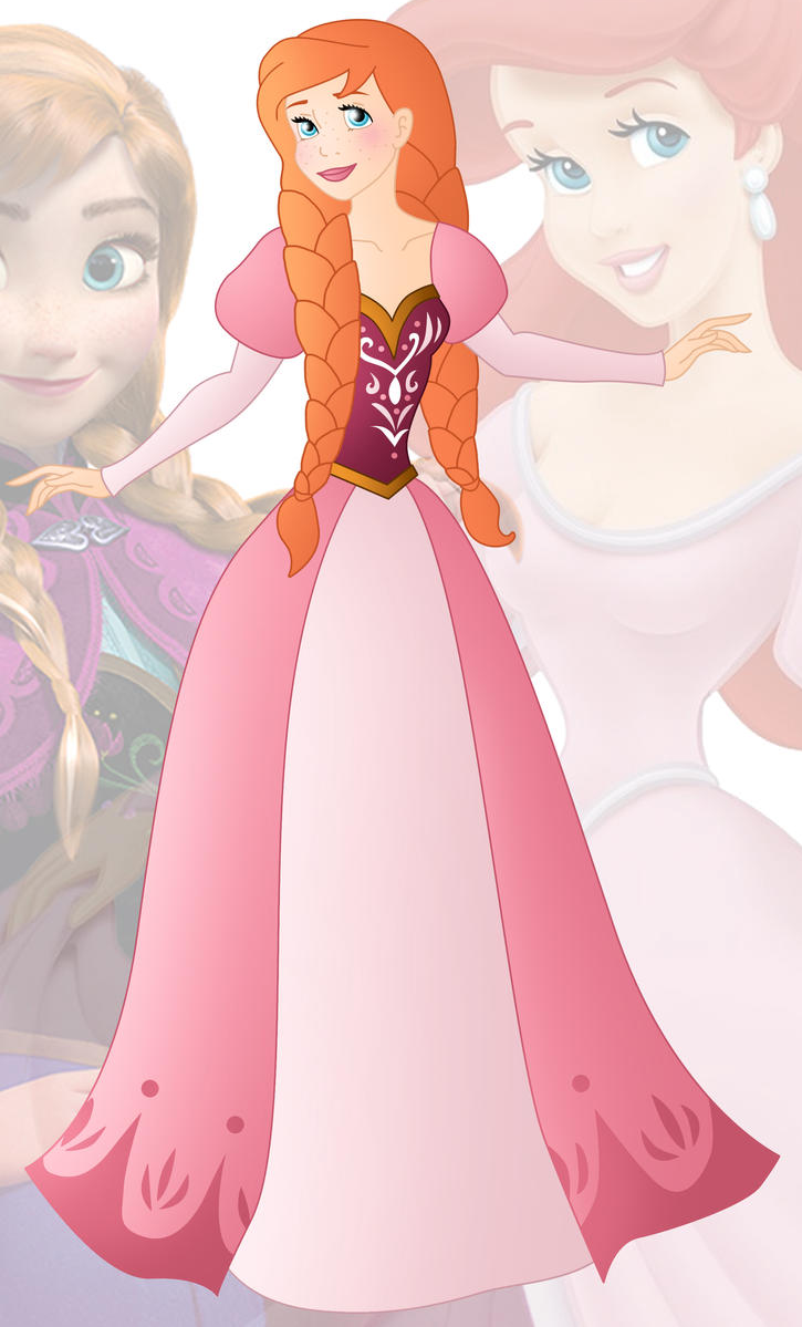 Princess Arianna (Redhead Fusion) Blank Meme Template