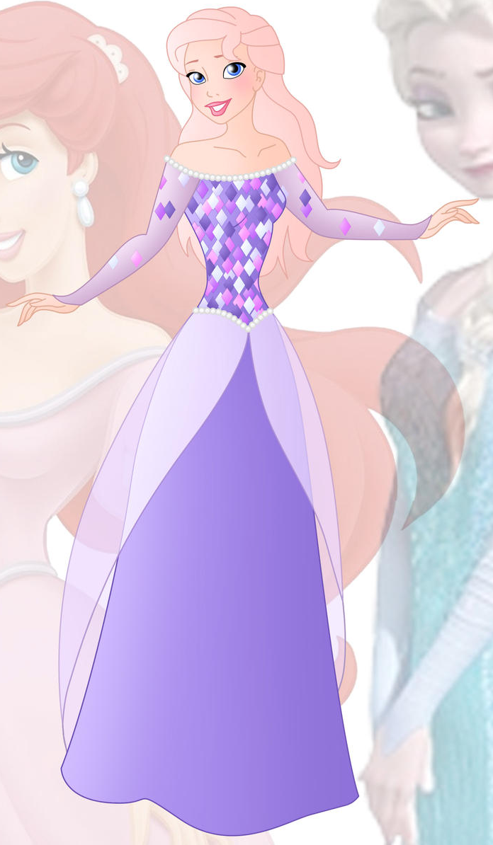 Princess Elisa (Pink Haired Princess) Blank Meme Template