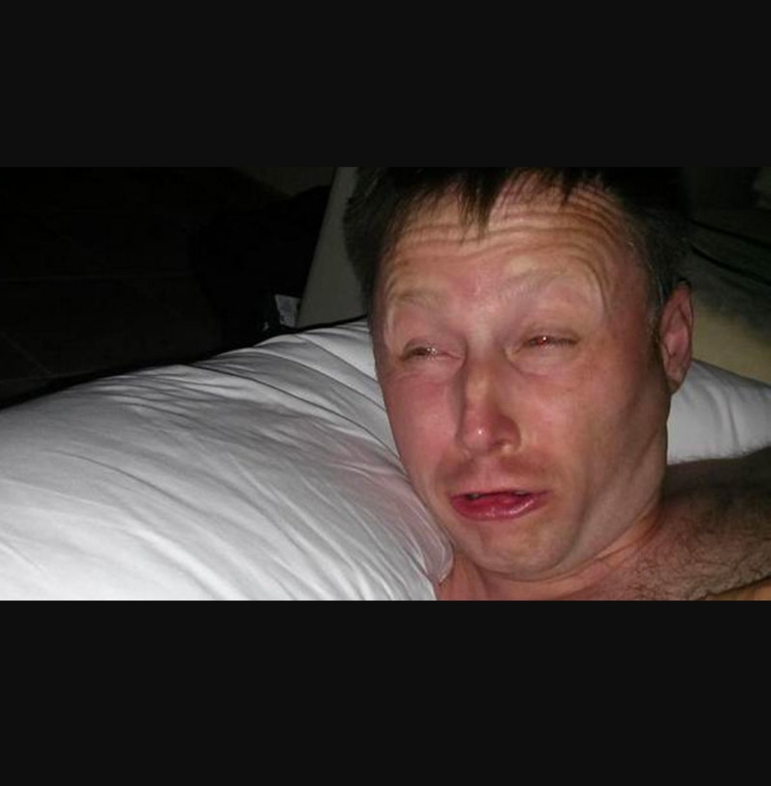 Guy waking up Blank Meme Template