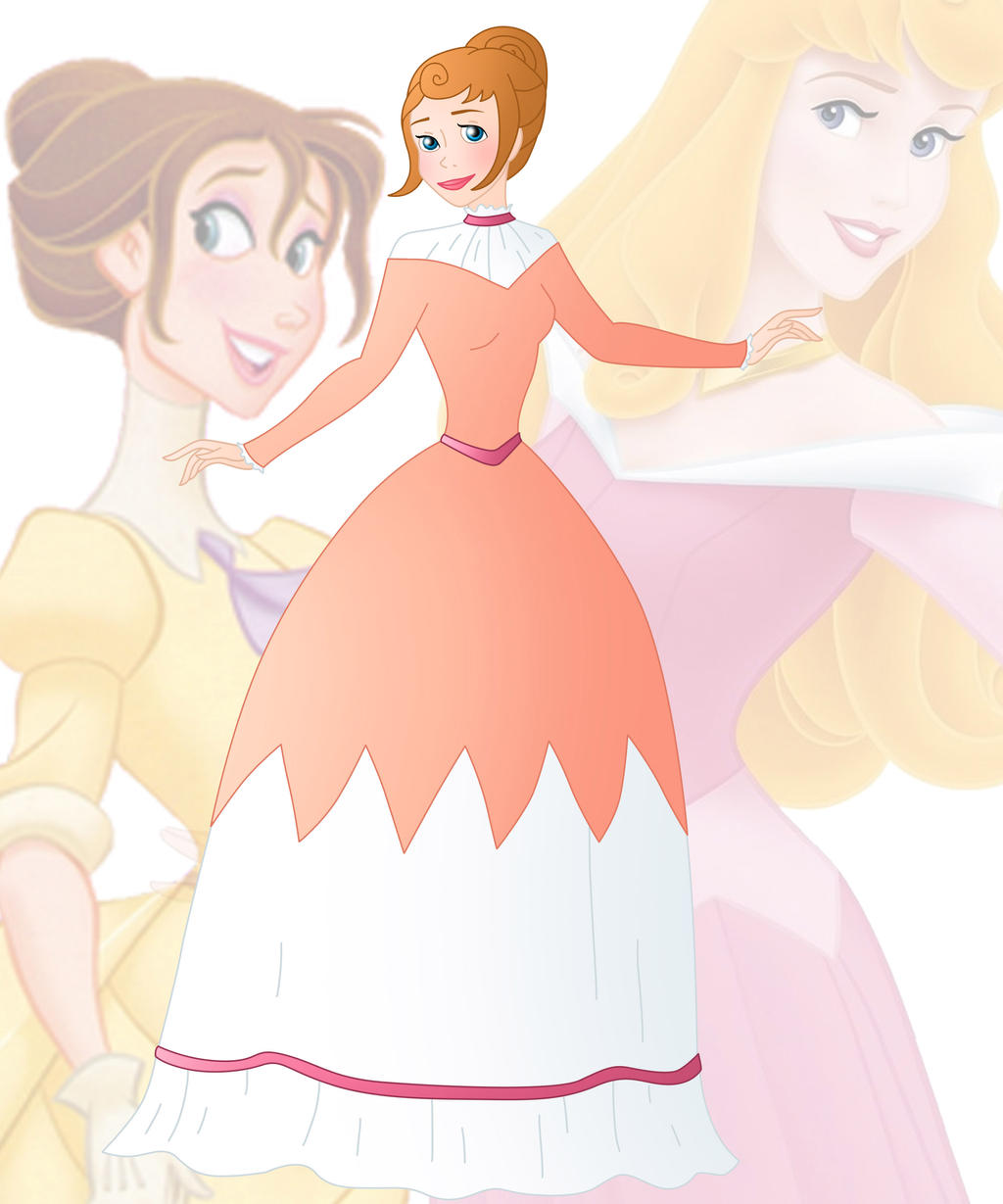disney fusion: Aurora and Jane Blank Meme Template