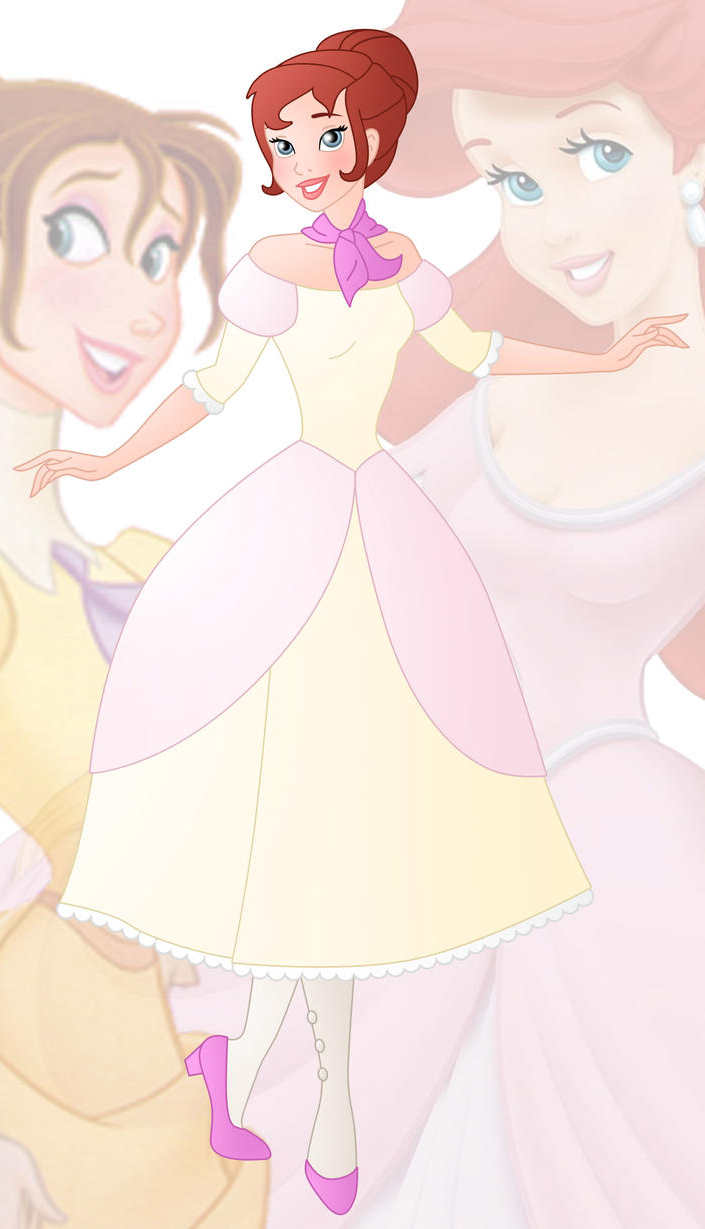 Princess Jenna (Jane and Ariel) Blank Meme Template