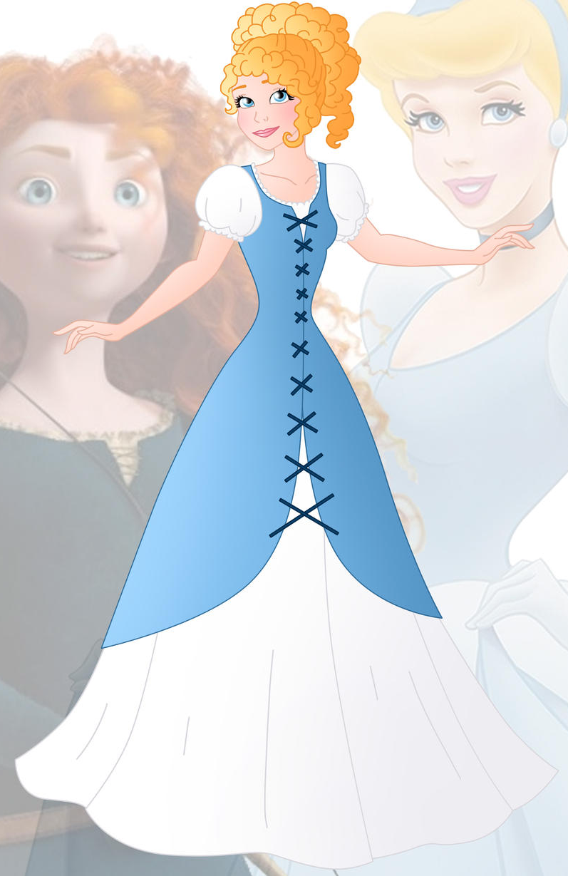 Princess Melina (Merida and Cinderella) Blank Meme Template