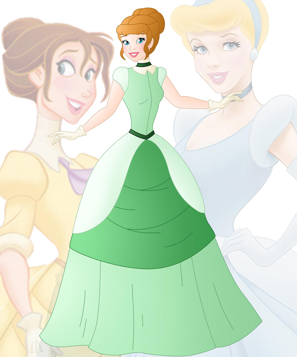disney fusion Cinderella and Jane Blank Meme Template