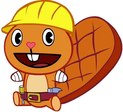 Handy (bloo's pet beaver) (htf) Blank Meme Template