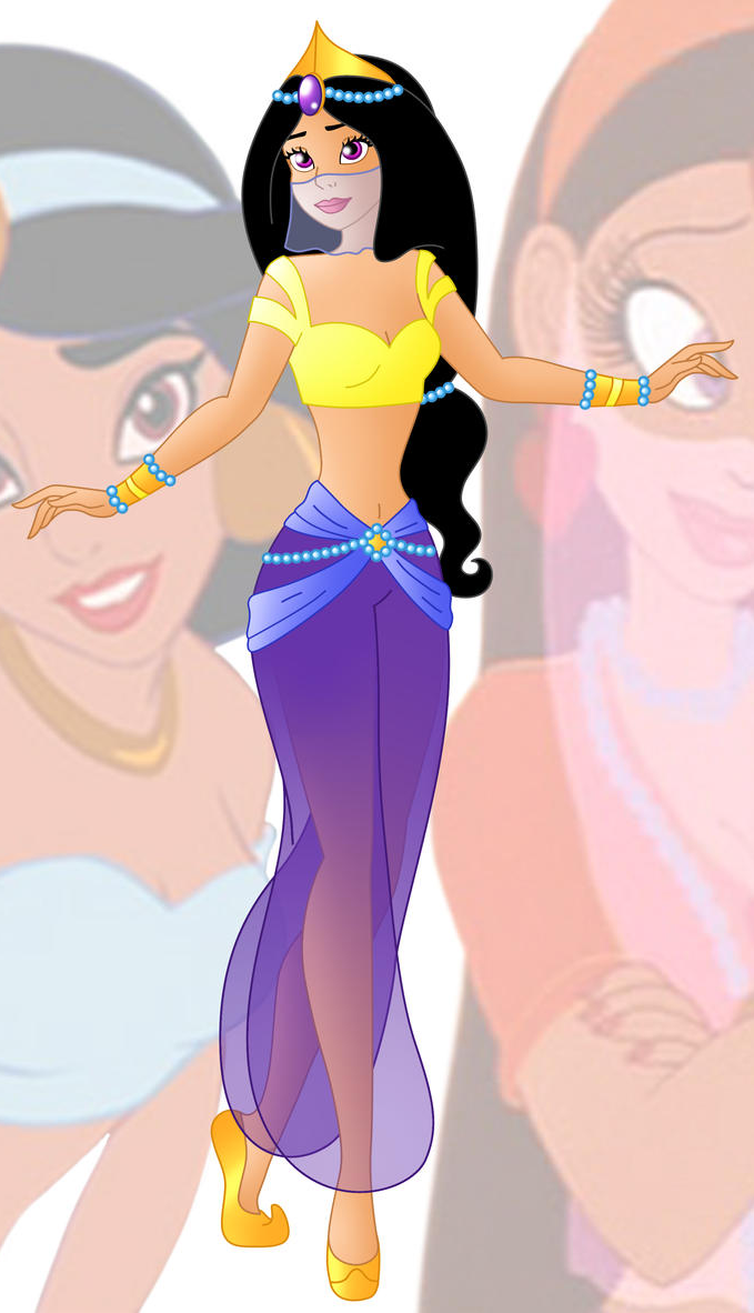 Princess Yumine (Jasmine and Yum Yum) Blank Meme Template