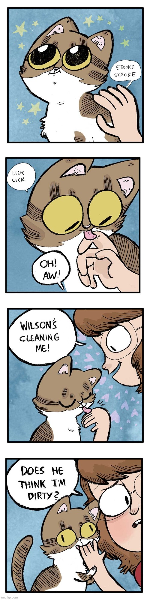 image tagged in cat,lick,licking,clean,cleaning,dirty | made w/ Imgflip meme maker