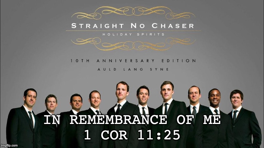 "Happy New Year" 2026 | IN REMEMBRANCE OF ME
1 COR 11:25 | image tagged in maranatha | made w/ Imgflip meme maker