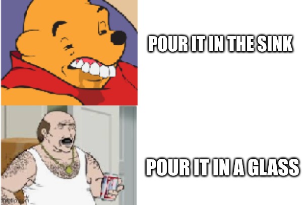New Year's Morning edition | POUR IT IN THE SINK; POUR IT IN A GLASS | image tagged in happy new year,new years,athf,aqua teen hunger force,cartoon network,adult swim | made w/ Imgflip meme maker