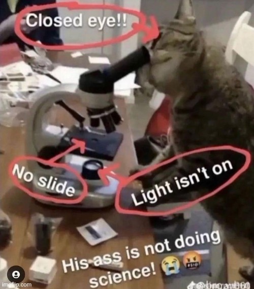 His ass is not doing science | image tagged in his ass is not doing science | made w/ Imgflip meme maker