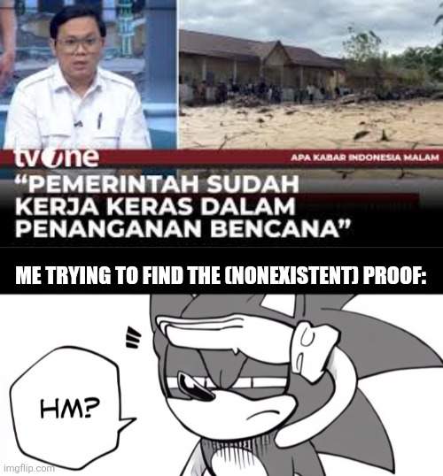 ME TRYING TO FIND THE (NONEXISTENT) PROOF: | image tagged in memes,fraud,lying | made w/ Imgflip meme maker