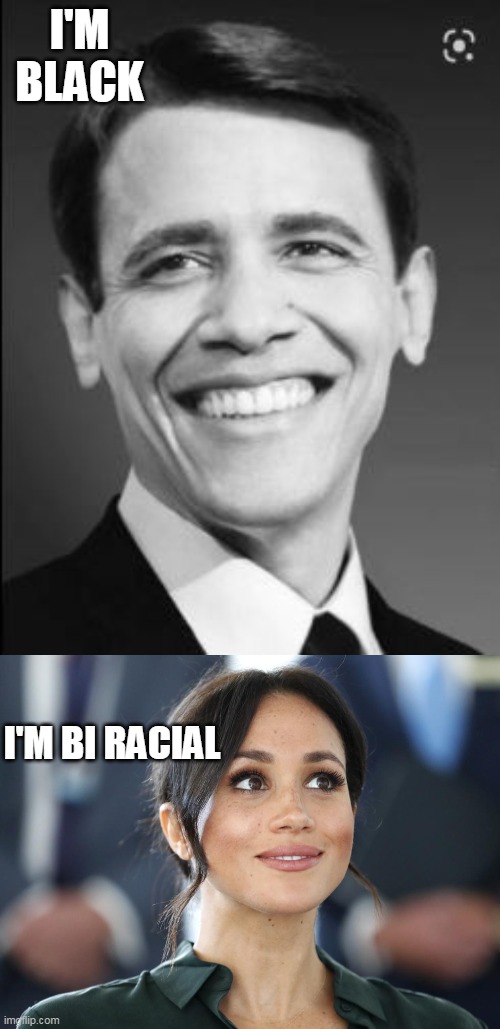 I'M BLACK I'M BI RACIAL | made w/ Imgflip meme maker