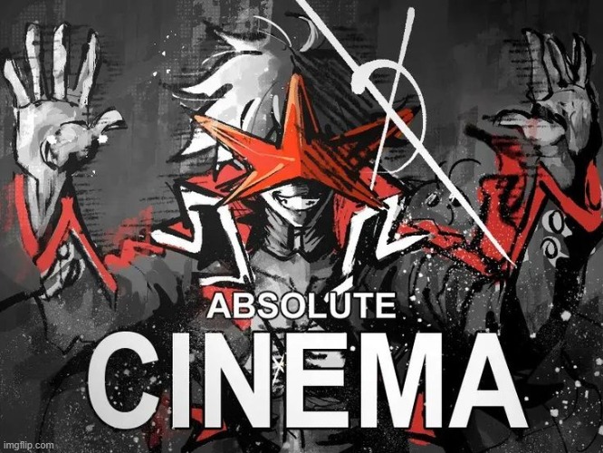 Simon ABSOLUTE CINEMA (Gurren Lagann) | image tagged in simon absolute cinema gurren lagann | made w/ Imgflip meme maker