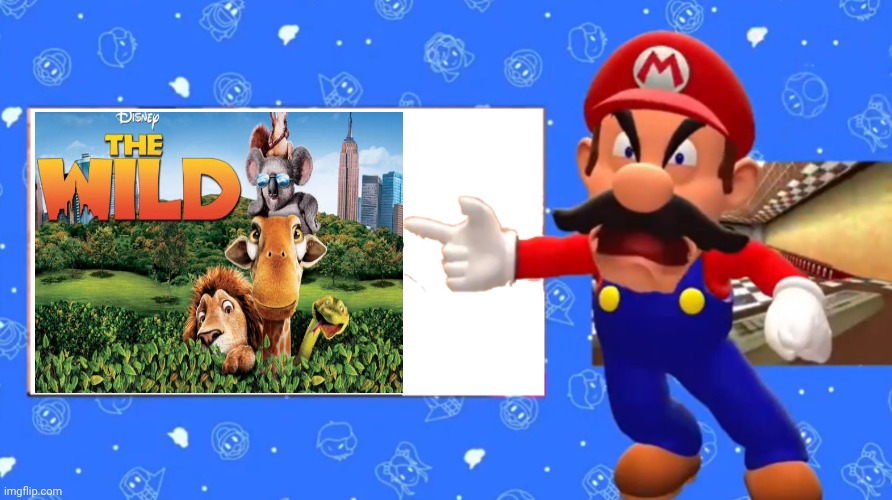 mario hates for the wild (2006) ripoff Madagascar | image tagged in mario hates for what,ripoff,madagascar,super mario bros,disney,dreamworks | made w/ Imgflip meme maker