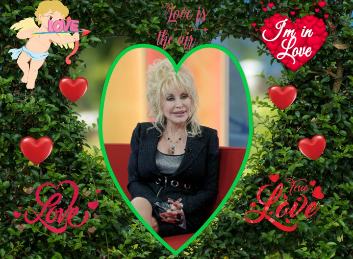 Dolly Parton Breathtaking Gorgeous I'm in Love Blank Meme Template