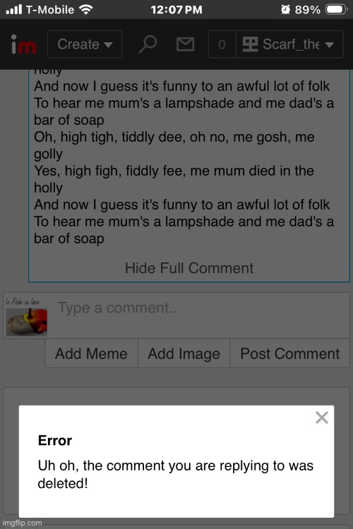 @Neko5 i saw what you deleted | made w/ Imgflip meme maker