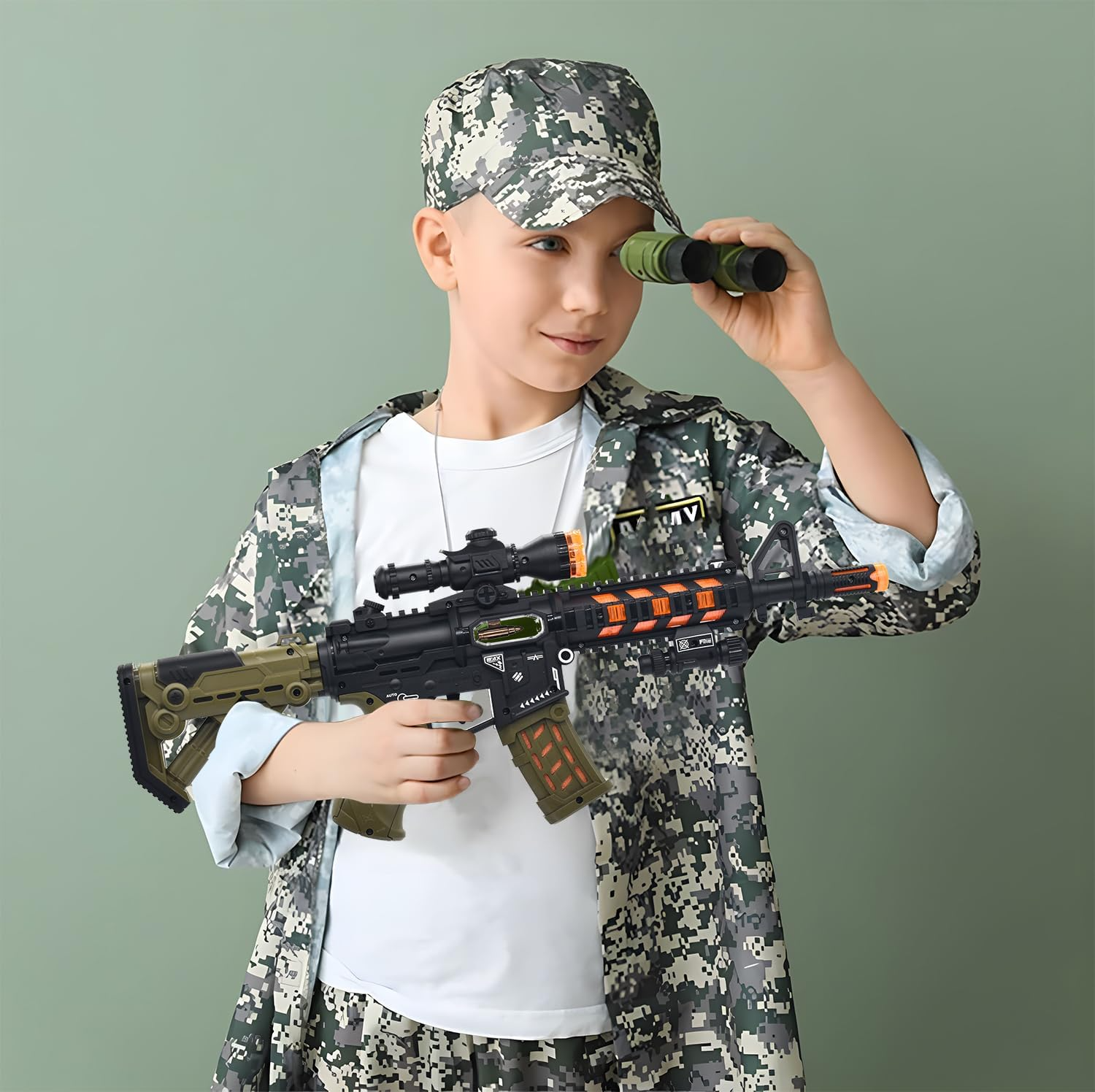 boy child with toy gun Arbie JPP Blank Meme Template