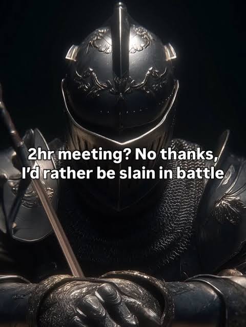 Rather be slain in battle Blank Meme Template