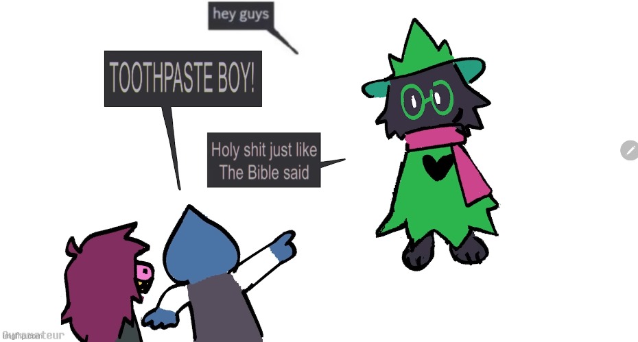 Ralsei lore | made w/ Imgflip meme maker