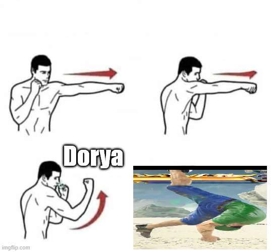 My funny teken meme | Dorya | image tagged in punch combo | made w/ Imgflip meme maker