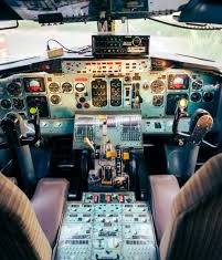 Airplane pilot cockpit Blank Meme Template