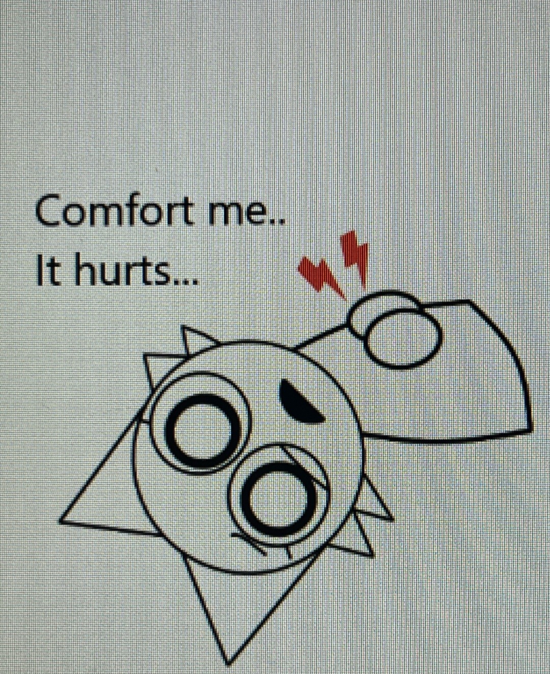 Stomach Pain Wenda Blank Meme Template