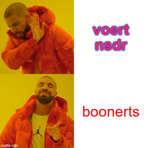 Drake Hotline Bling Meme | voert nsdr boonerts | image tagged in memes,drake hotline bling | made w/ Imgflip meme maker