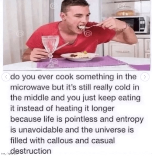 How my thoughts escalate for some reason | made w/ Imgflip meme maker