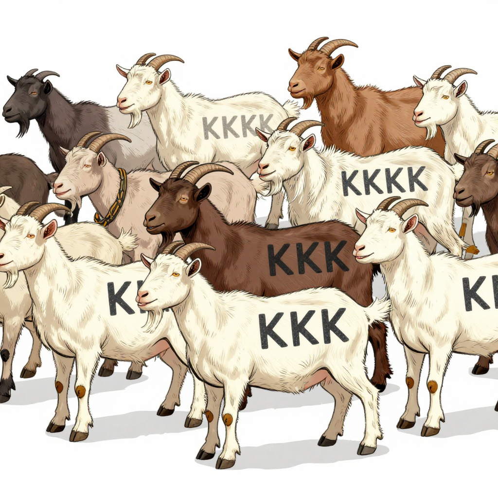 JPP KKK Krazy Kookie Klub Goat herd Blank Meme Template