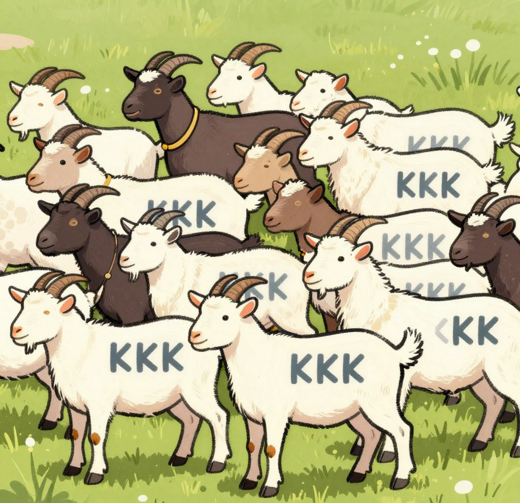 JPP KKK Krazy Kookie Klub Goat herd Blank Meme Template