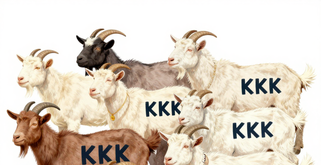 JPP KKK Krazy Kookie Klub Goat herd Blank Meme Template
