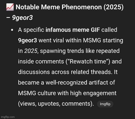 damn chatgpt even knows inside jokes | made w/ Imgflip meme maker