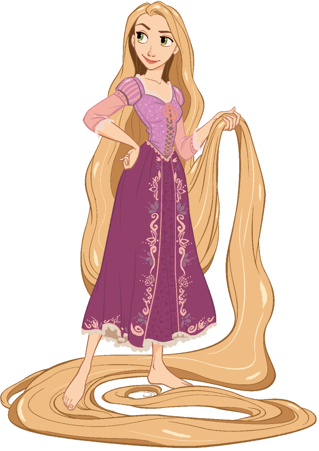 Rapunzel From Tangled Blank Meme Template