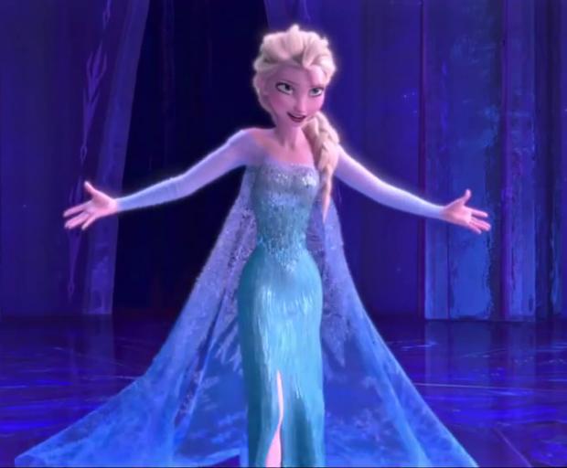 Elsa - Let It Go Blank Meme Template