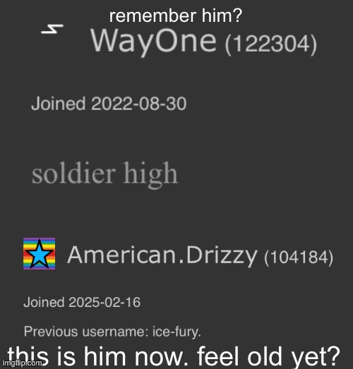 remember him? this is him now. feel old yet? | made w/ Imgflip meme maker